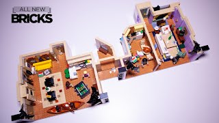 Lego 10292 The Friends Apartments Speed Build