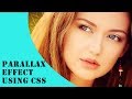 Parallax Effect Using css | Simple Parallax Scrolling Effect Tutorial