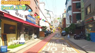 【4K】 Walk Seoul Korea - 서울 청구동 골목 걷기 | Cheonggu-dong Alleys [중구2 | Jung-gu2] 17(2)-2