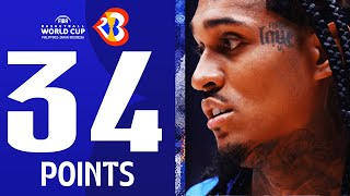 Jordan Clarkson Remains HOT In #FIBAWC Action! Drops 34 PTS & Leads Philippines To The W!