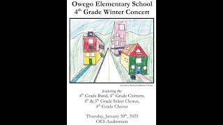 OES 4th Grade Winter Concert (1/30/25 at 6:30 pm)