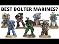 Rating all the SPACE MARINES WITH BOLTERS in Warhammer 40K