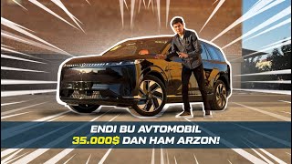 Suv tekin narxiga biznes klasdagi gbrid avtomobil | Dongfeng EP 008 komfort gbrid car