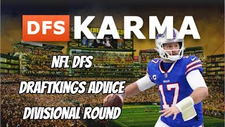 NFL DFS - DraftKings Advice (Divisional Round)