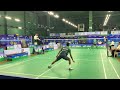 ayush shetty vs bhargav.s railways vs karnataka inter state national badminton championship 2024