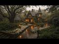 The Quiet Sound of Rain Echoing Through The Stillness of The Soul | Dark Academia Piano Ambience
