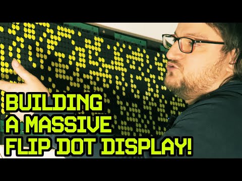 Vintage Flip Dot Displays Are Incredible!