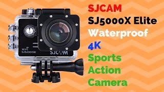 SJCAM SJ5000X Elite Waterproof 4K Sports Action Camera