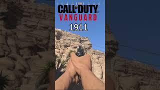 Pistols 1911 comparisons #shorts #vanguard #modernwarfare