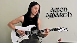 Amon Amarth - Guardians Of Asgaard - Guitar Cover ~Monika Kosior