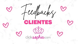 Feedback Clientes | Click Sophia Lingerie