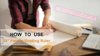 18'' Pattern Grading Ruler for Sewing