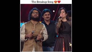 Arijit Singh And Jonita Gandhi BreakUp Song Live Performance At Award Night