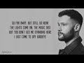 Dancing On My Own - Calum Scott Lyrics Video