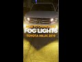 HOW TO REPLACE FOG LIGHTS HILUX 2019