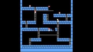 ファミコン　ロードランナー１画面化 NES Lode Runner