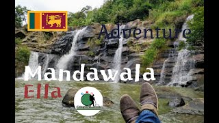 Srilankan Unique Waterfall | Mandawala Waterfall | Ceylon Hike | Best waterfall in Sri Lanka | Hike