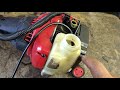 craftsman weedwacker carburetor fuel line fix