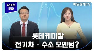 [담대한 투자] 롯데케미칼 전기차·수소 모멘텀? / 차홍선 케미칼에너지투자자문 대표