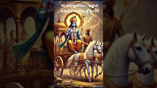 BhagavadGita: Chapter 1, Slokam 20|Telugu|#krishna #bhagavadgita #jaishreekrishna