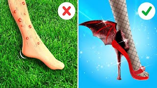 Poor Barbie Gets New Shoes! 🧛🏻‍♀️😱 How to Be a Vampire by La La Life
