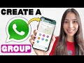 How to Create a WhatsApp Group Step by Step (Beginner Guide)