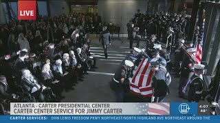 Jimmy Carter's funeral at The Carter Center | Full service