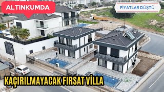 ALTINKUM ‘DA BENZERSİZ FİYATA 4+1 HAVUZLU OTOPARKLI TAM MÜSTAKİL VİLLA