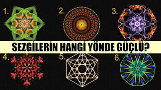 SEZGİLERİN Hangi Yönde Güçlü  MANDALA KİŞİLİK TESTİ