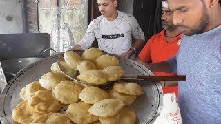 Sabri Bhatura Shop | Best Punjabi Breakfast | Bhature /Chole Rice /Nutri Rice - Indian Street Food