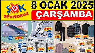 ŞOK 8 OCAK 2025 KATALOĞU ✅ ŞOK ÇARŞAMBA ✅ AKTÜEL ÜRÜNLER || RESMİ KATALOG | NET ANLATIM