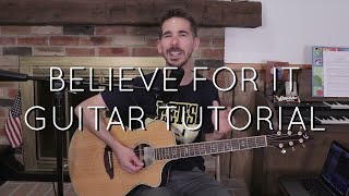 Ce Ce Winans - Believe for It Guitar Tutorial