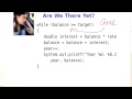 While We Still Want To Drive - Intro to Java Programming
