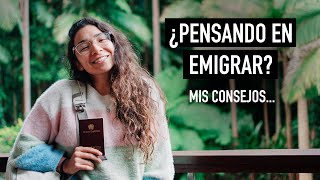 Consejos para EMIGRAR a otro PAÍS (6 tips)