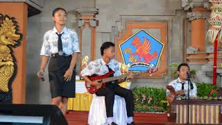 Perwakilan SMKN 1 Tejakula Dalam Lomba Akustik Tingkat SMK, BEE (Buleleng Education Expo)