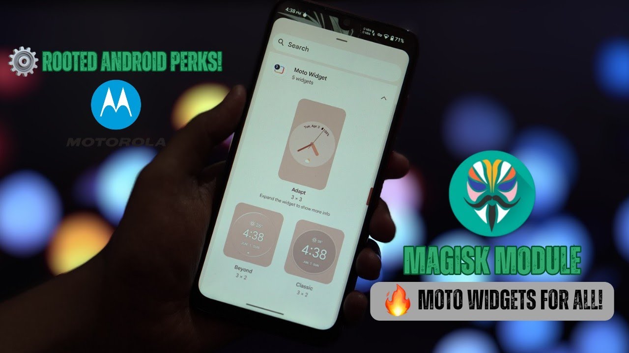 рџљђ Get Moto Widgets How To Install Moto Widget Magisk Module On Android
