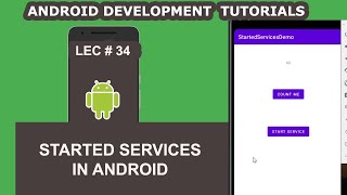 Started Services Example in Android | 35 | Android Development Tutorial for Beginners
