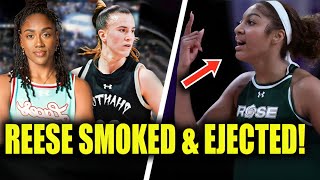 Angel Reese Makes Unrivaled History with First-Ever Ejection as Sabrina Ionescu Dominates!