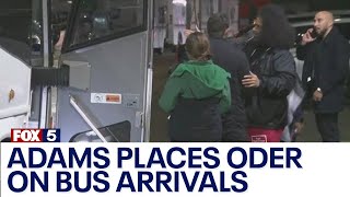 NYC migrant crisis: Mayor Adams places executive order on migrant bus arrivals