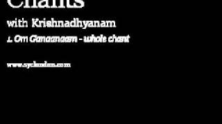 1. Om Ganaanaam - whole chant