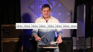 Attn DRUMMERS: Improve your LEFT HAND ! Practical Routines by Sergio Bellotti- WEAKER LIMB 101