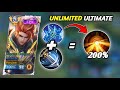 UNLIMITED ULTIMATE NO CANCEL!😱 USING THIS CLAUDE COMBO BUILD NOW GUYS (must try) - MLBB