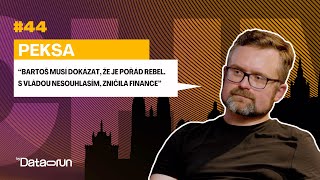 Peksa: Bartoš musí dokázat, že je pořád rebel. S vládou nesouhlasím, zničila finance | Chuť moci #44