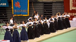 2019 All Japan College Students Championship Tournament Women's team 1R Ritsumeikan VS Kyoto Prefect