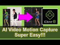 AI Video Motion Capture | iClone 8 #iclone #mocap #3danimation #threedposetracker