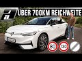 706km Reichweite | 2024 VW ID.7 Pro | Autobahn-Verbrauchstest