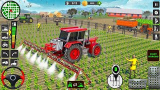 Big Tractor Farming Simulator   New Android Gameplay 2023