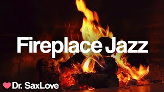 Fireplace Jazz ️ Mellow Smooth Jazz Saxophone for Chilling out with a Fireplace