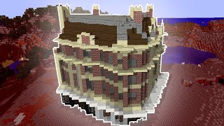 I Built an Old Melbourne Gothic Style Building 1:1 Scale in Minecraft