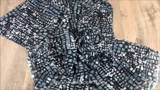 Crinkle Chiffon Fabric